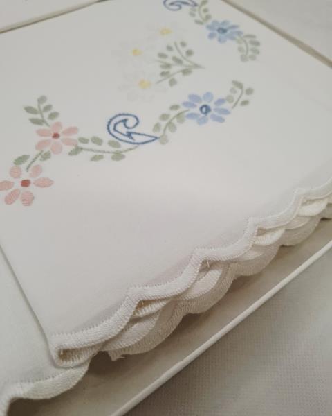 PARURE LENZUOLA MATRIMONIALI FIORELLINI ROSA AZZURRI  GIALLI