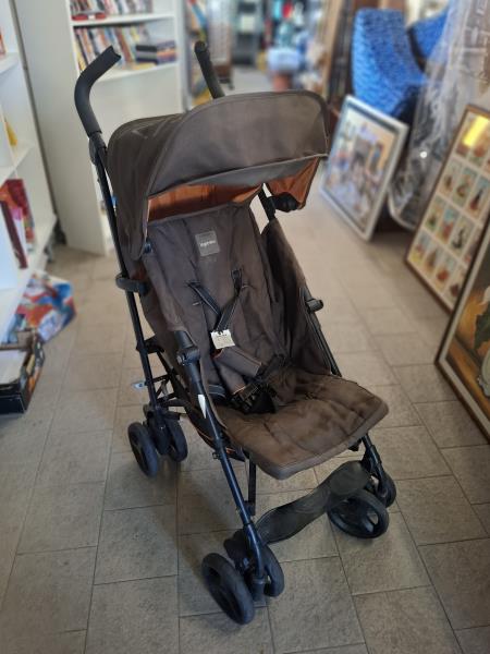 PASSEGGINO INGLESINA MARRONE ARANCIONE