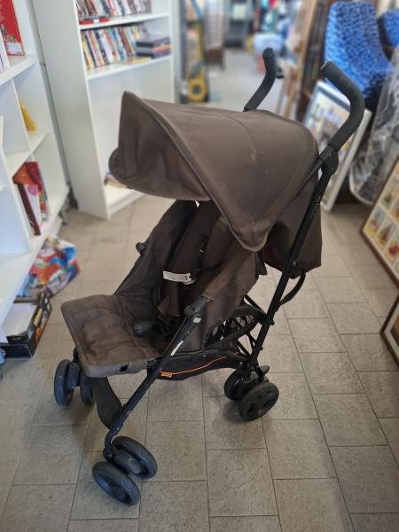 PASSEGGINO INGLESINA MARRONE ARANCIONE