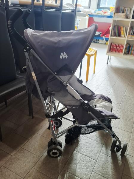 PASSEGGINO MACLAREN GRIGIO
