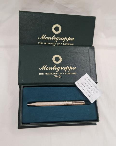 PENNA A SFERA MONTEGRAPPA 925