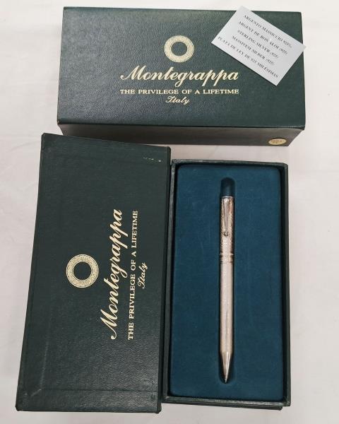 PENNA A SFERA MONTEGRAPPA 925