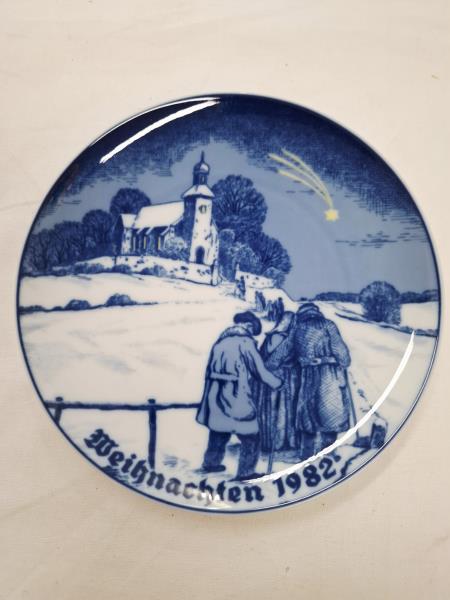 PIATTO COLLEZIONE NATALIZIA TIRSCHENREUTH 1982