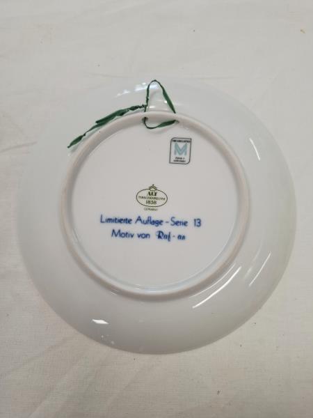 PIATTO COLLEZIONE NATALIZIA TIRSCHENREUTH 1983