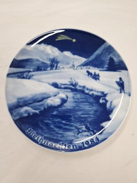 PIATTO COLLEZIONE NATALIZIA TIRSCHENREUTH 1984