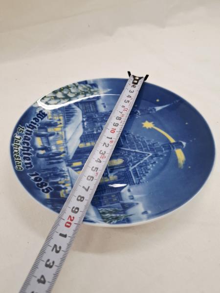 PIATTO COLLEZIONE NATALIZIA TIRSCHENREUTH 1985