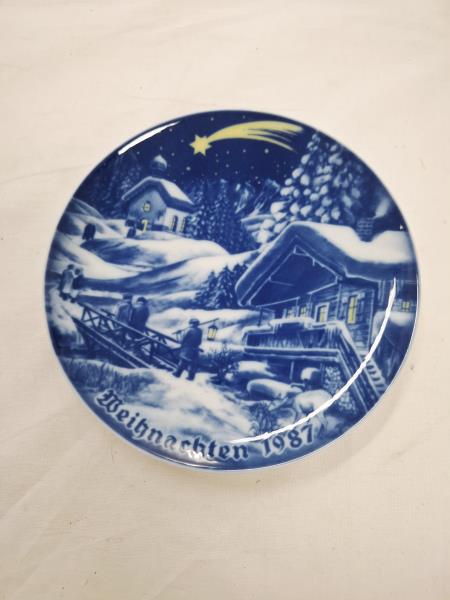 PIATTO COLLEZIONE NATALIZIA TIRSCHENREUTH 1987