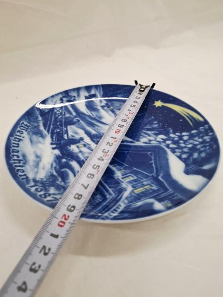 PIATTO COLLEZIONE NATALIZIA TIRSCHENREUTH 1987