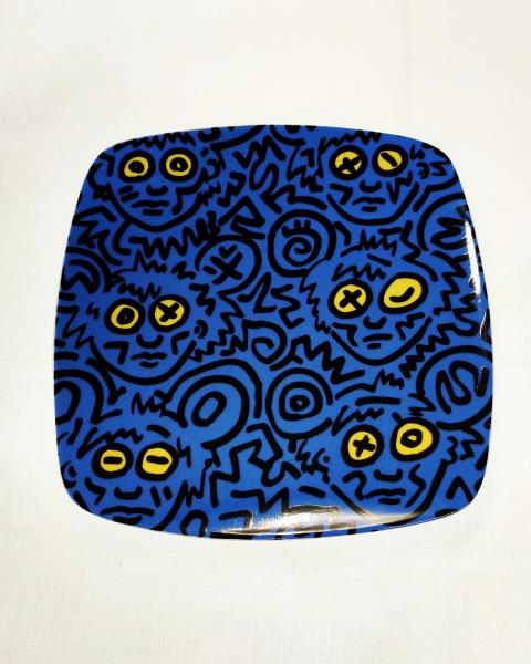 PIATTO KEITH HARING