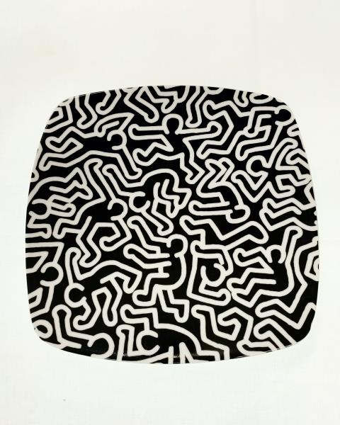 PIATTO KEITH HARING