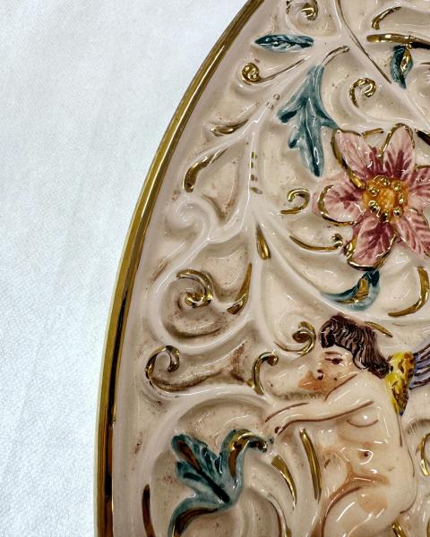 PIATTO R. CAPODIMONTE GV DIAM 40 CM CIRCA