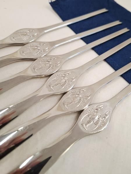 PINZA PER ARAGOSTA CON 6 FORCHETTINE