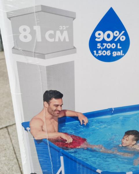 PISCINA BESTWAY 400 X 211 X 81