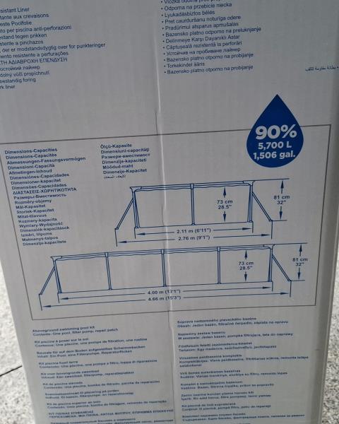 PISCINA BESTWAY 400 X 211 X 81