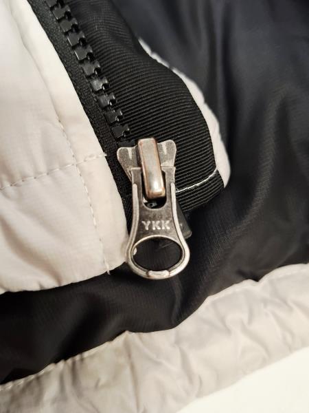 PIUMINO THE NOTH FACE 700 CORTO GRIGIO TG S