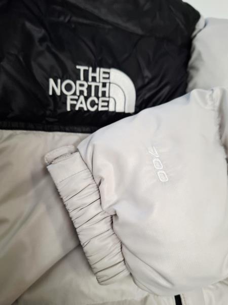 PIUMINO THE NOTH FACE 700 CORTO GRIGIO TG S