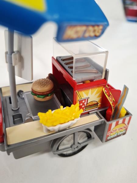 PLAYMOBIL GHOSTBUSTER 9222 - SLIMER E IL CARRETTO DEGLI HOT DOG