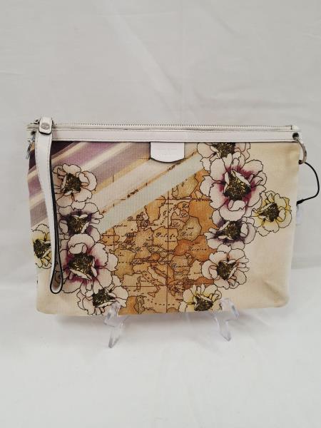 POCHETTE PRIMA CLASSE TESSUTO FIORI