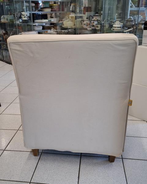 POLTRONA BEIGE SFODERABILE - NUOVA TAG