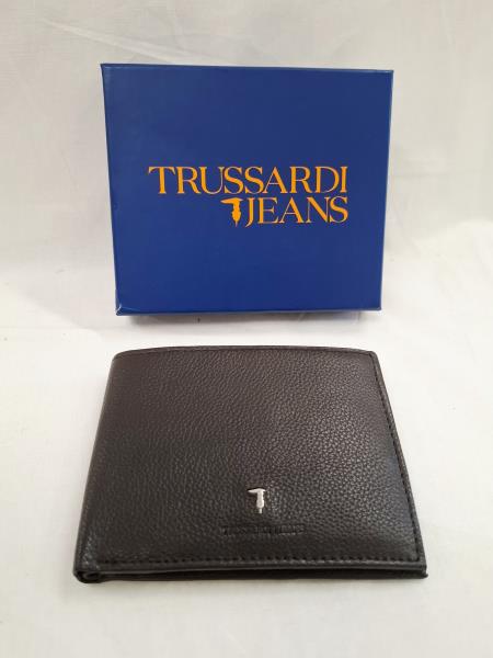 PORTAFOGLIO UOMO TRUSSARDI JEANS NUOVO!