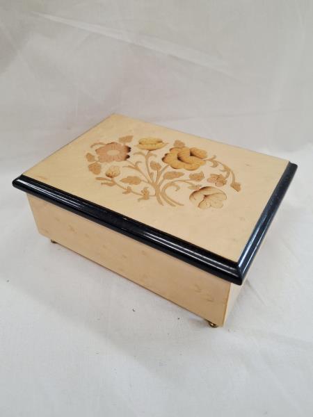 PORTAGIOIE CARILLON BEIGE FIORI INTARSIATI
