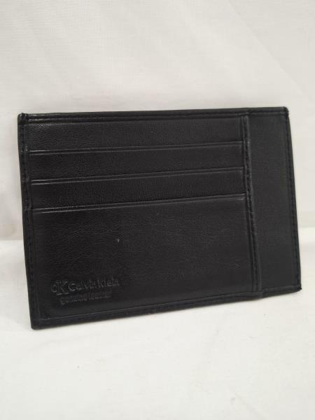 PORTATESSERE PELLE CK NERO