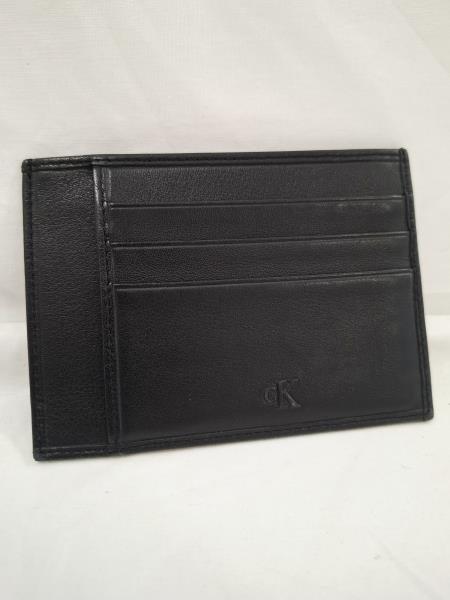 PORTATESSERE PELLE CK NERO