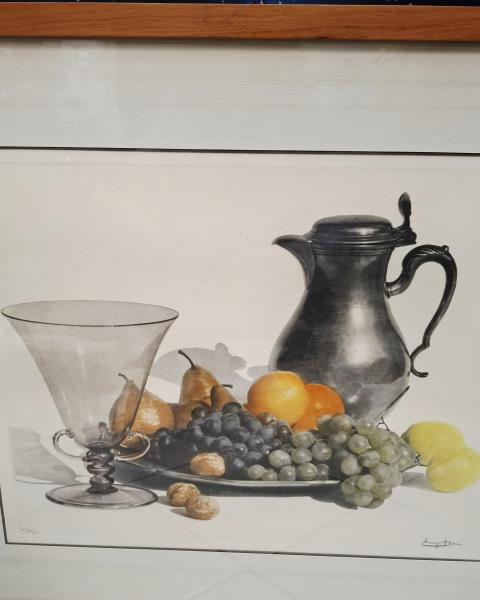 QUADRO ACQUAFORTE ENZO TANI