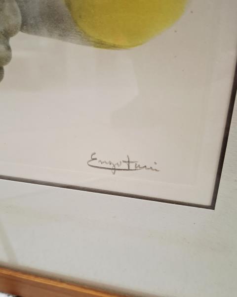 QUADRO ACQUAFORTE ENZO TANI