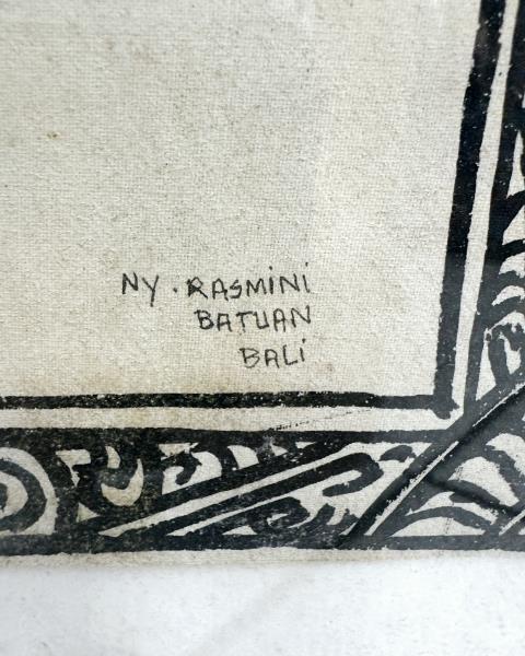 QUADRO DANZATRICI INDONESIANE BATUAN BALI
