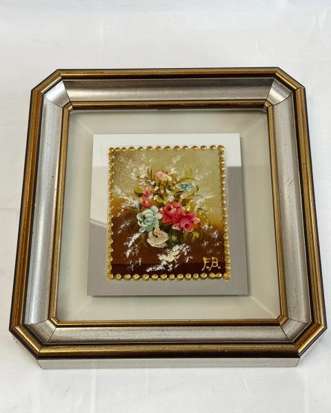 QUADRO FRANCESCO BERTINI CORNICE OTTAGONALE