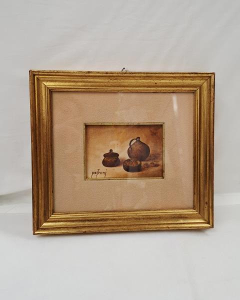 QUADRO PETRONI NATURA MORTA 10X15
