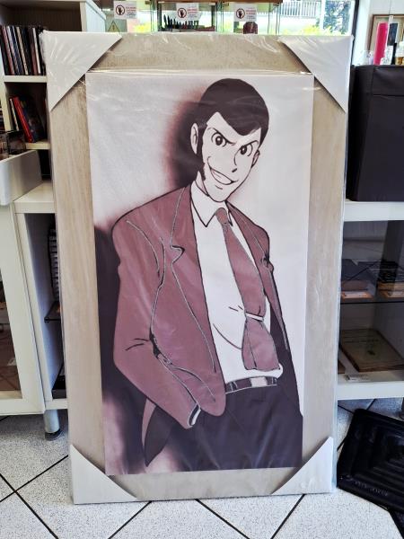 QUADRO TELA LUPIN 70x117