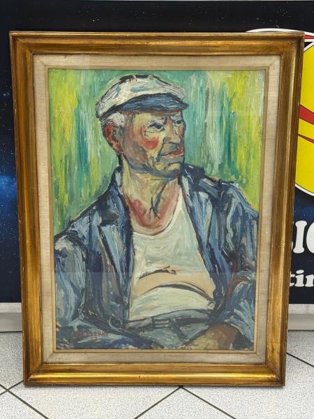 QUADRO TEMPERA G. MERLI 1957 70x50