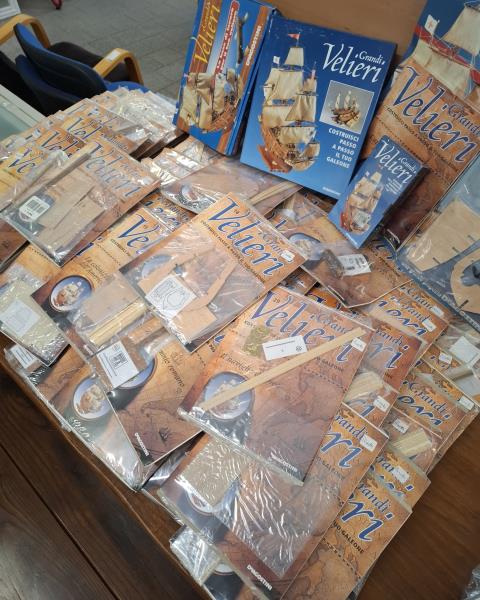 RACCOLTA VELIERO DE AGOSTINI COMPLETA