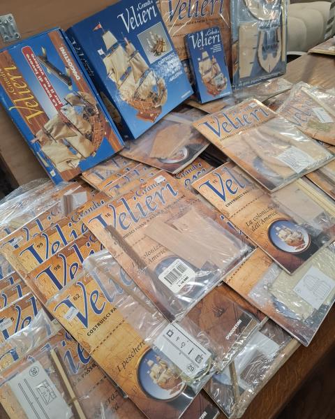 RACCOLTA VELIERO DE AGOSTINI COMPLETA