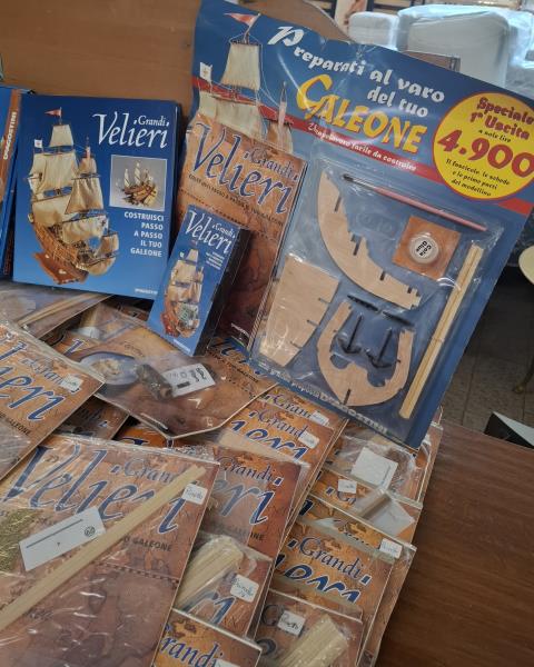 RACCOLTA VELIERO DE AGOSTINI COMPLETA