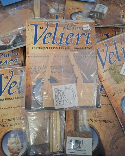 RACCOLTA VELIERO DE AGOSTINI COMPLETA