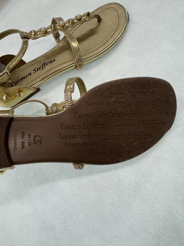 SANDALO CARMEN STEFFENS DORATO N 36