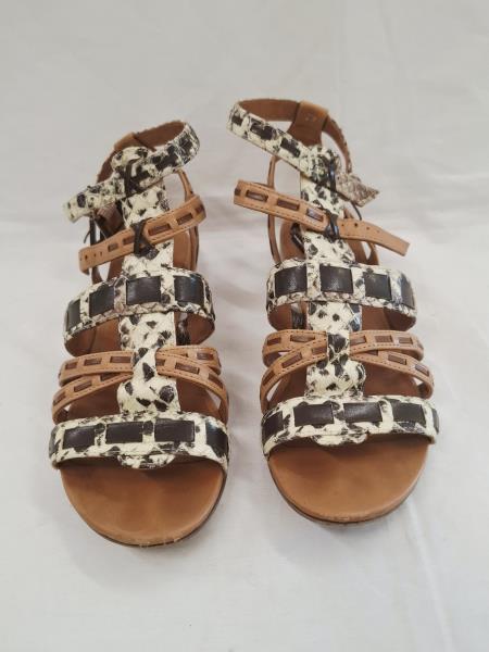 SANDALO GUESS MARRONE MACULATO N 36