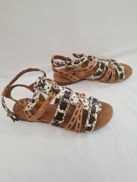 SANDALO GUESS MARRONE MACULATO N 36