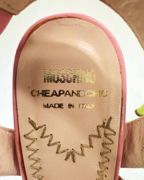 SANDALO MOSCHINO COLORATO N 37