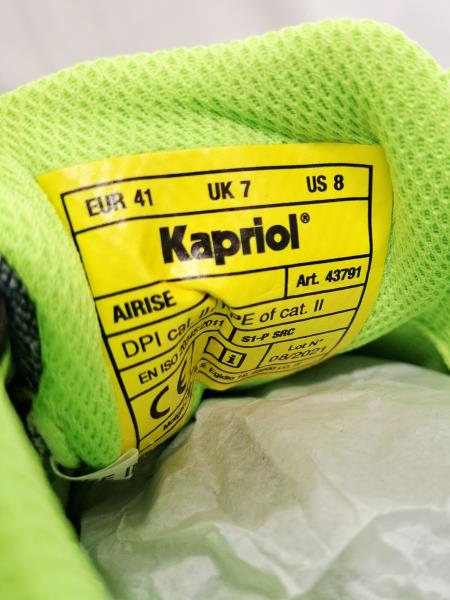 SCARPA ANTINFORTUNISTICA KAPRIOL VERDE NERA N 41