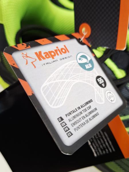 SCARPA ANTINFORTUNISTICA KAPRIOL VERDE NERA N 41