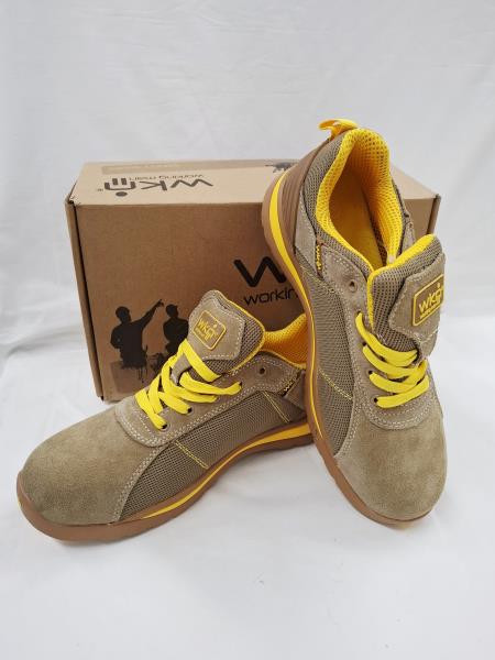 SCARPA ANTINFORTUNISTICA WKM N 44 BEIGE GIALLE
