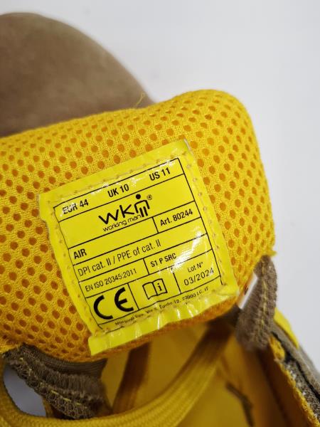 SCARPA ANTINFORTUNISTICA WKM N 44 BEIGE GIALLE
