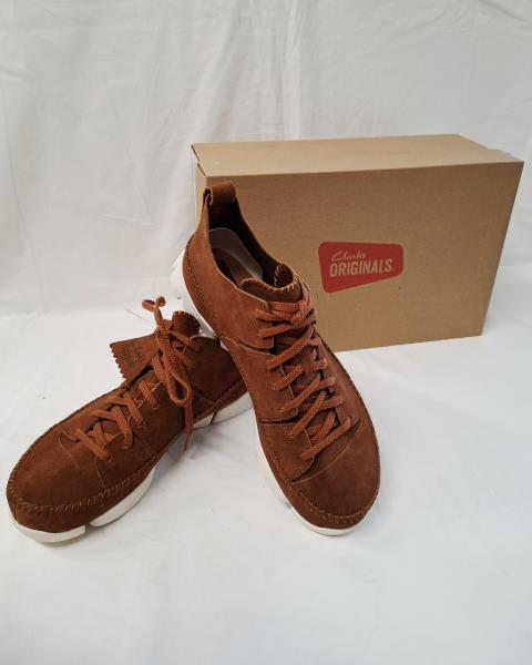 SCARPA CLARKS TRIGENIC FLEX MARRONE TG 42.5