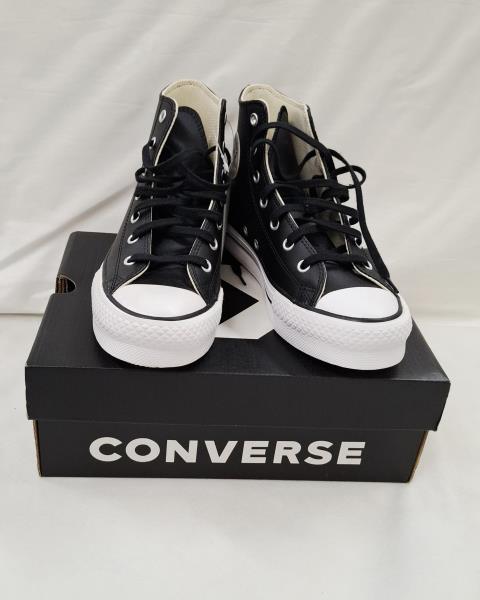 SCARPA CONVERSE ALL STAR NERA PELLE N 36