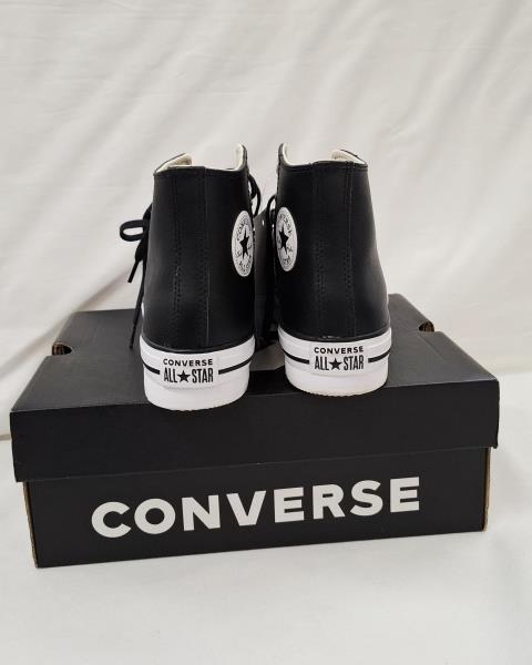 SCARPA CONVERSE ALL STAR NERA PELLE N 36