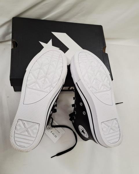 SCARPA CONVERSE ALL STAR NERA PELLE N 36